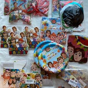 Cocomelon party decorations